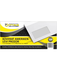 KOVERAT AMERIKEN LEVI PROZOR LP 1/100 SAMOLEPIV *SR