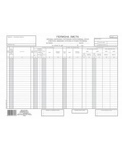 POPISNA LISTA SIROVINA MATERIJALA SITNOG INVENTARA NCR 1046