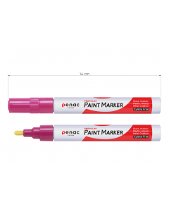 MARKER PENAC PAINT PINK METAL OTO140-PK 1/12