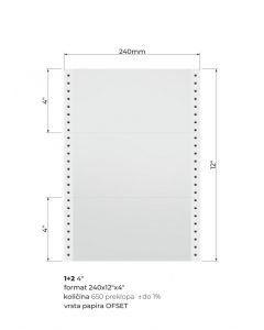 TABULIR 4" 240X12 1+2 22