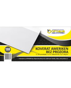 KOVERAT AMERIKEN BEZ PROZORA BP 1/100 SAMOLEPIV *SR