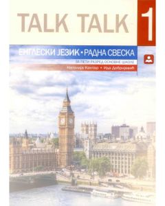 Radna sveska Engleski jezik 5. razred Talk Talk 1 Zavod