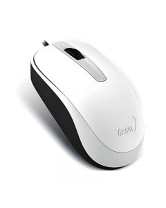 MIŠ KOMPJUTERSKI GENIUS DX-120 BELI OPTIČKI ŽIČNI USB