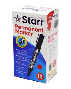 MARKER Starr CRVENI OBLI 1/12