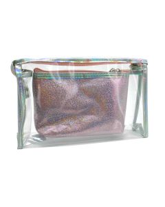 NESESER 1/2 PROVIDNI ROZE GLITTER OP1252 WY