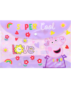 FASCIKLA A4 DUGME 482805 PEPPA SY