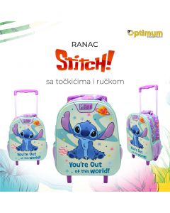 RANAC PREDŠKOLSKI TROLLEY 565073 STITCH *SY