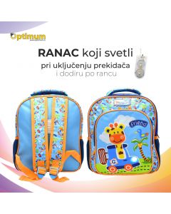RANAC PREDŠKOLSKI 586225 ŽIRAFA SY
