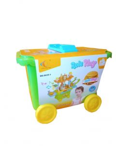 IGRAČKA KOFER TROLLEY FAST FOOD SET OP842 WY