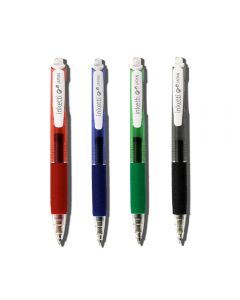 Gel olovka Inketti 1/4 crvena, plava, zelena, crna