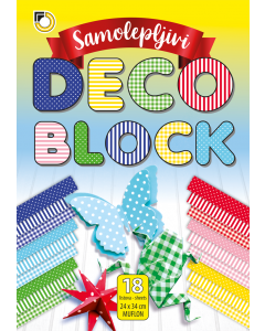 DECO BLOCK B4/18 l SAMOLEPLJIVI, 6x3 71821
