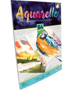 AQUARELLE BLOK B4/20l 180gr 74022