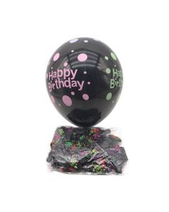 Baloni rođendanski s natpisom Happy Birthday 1/100