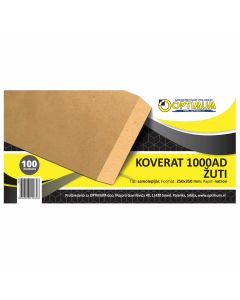Koverat AD 1000 A4 1/100 samolepljivi