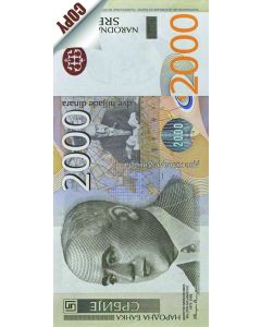 Notes "2000 dinara"