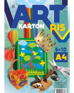 ART KARTON RIS A4 MIX 1/50 250GR ,10boja x5kom 1510