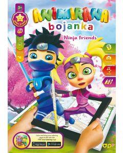 Bojanka 4D Ninja friends
