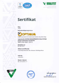 ISO sertifikat
